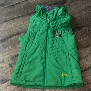 Under Armour Notre Dame Women’s Full Zip  Vest
